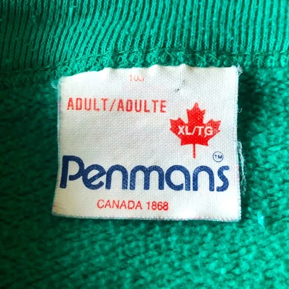 Vintage Penmans Ontario Oversized Sweater Size XL with Lazy Dog - Picture 7 of 7